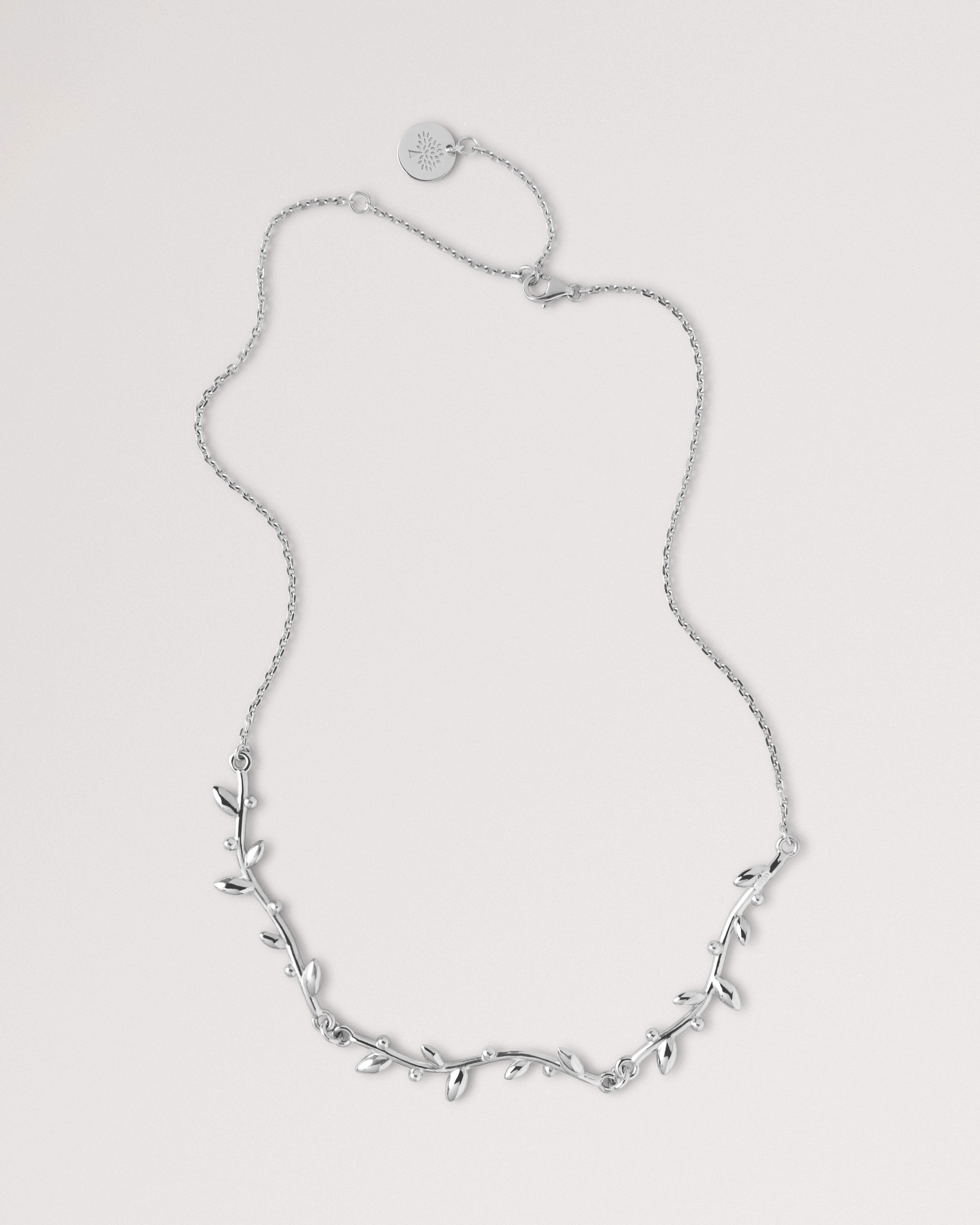 Mulberry Leaf Necklace