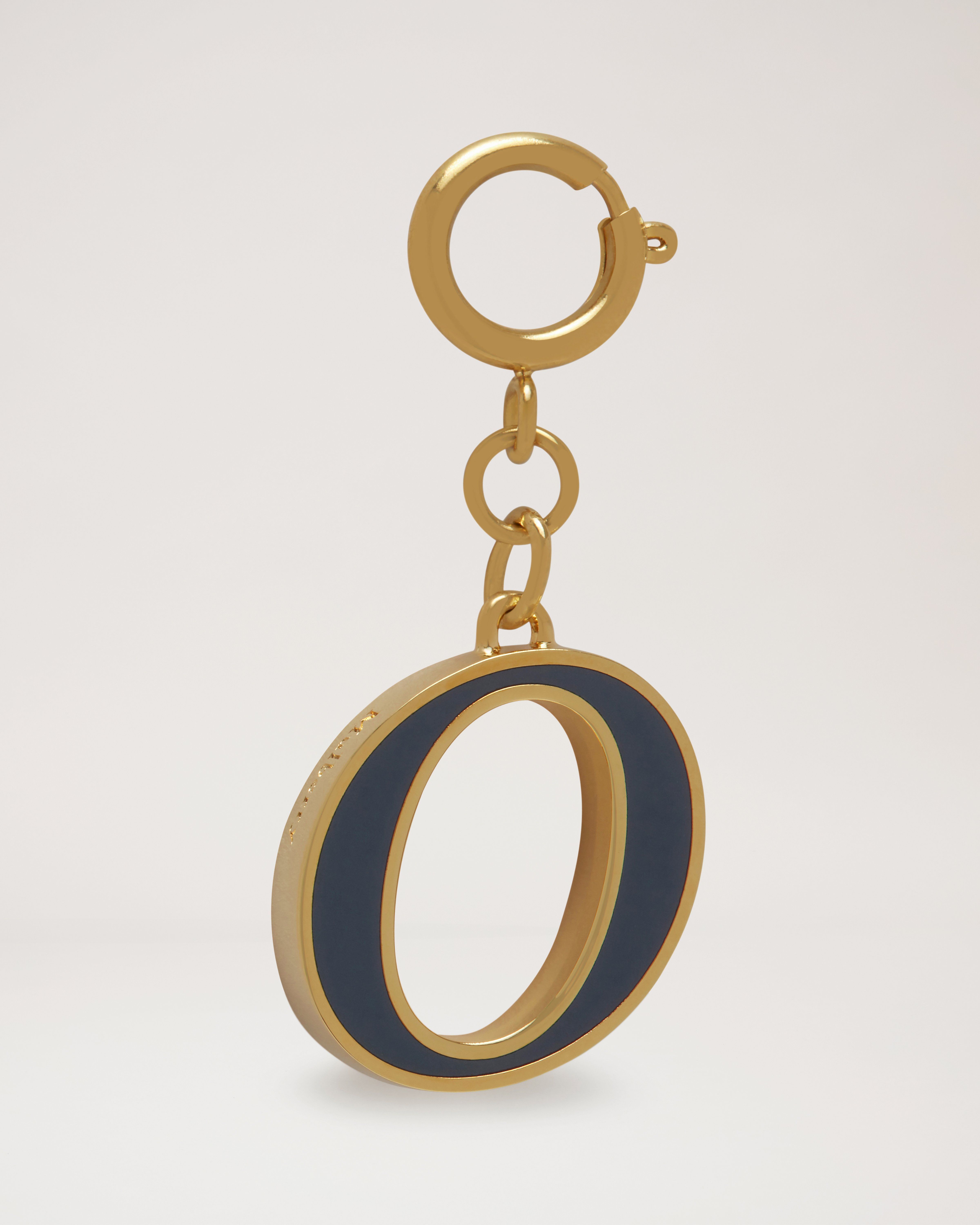 Enamel Keyring O Midnight Enamel Women Mulberry