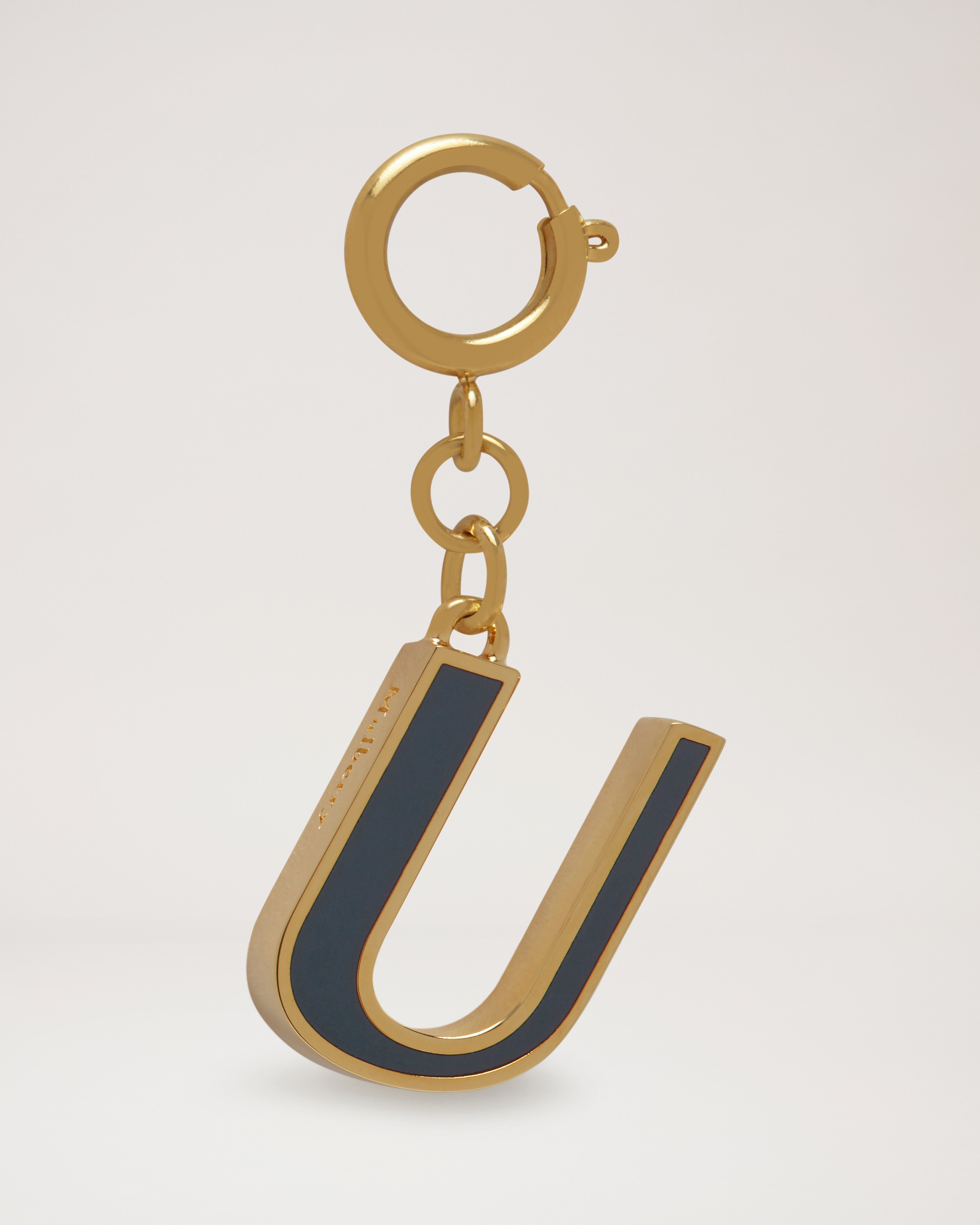 Enamel Keyring - U