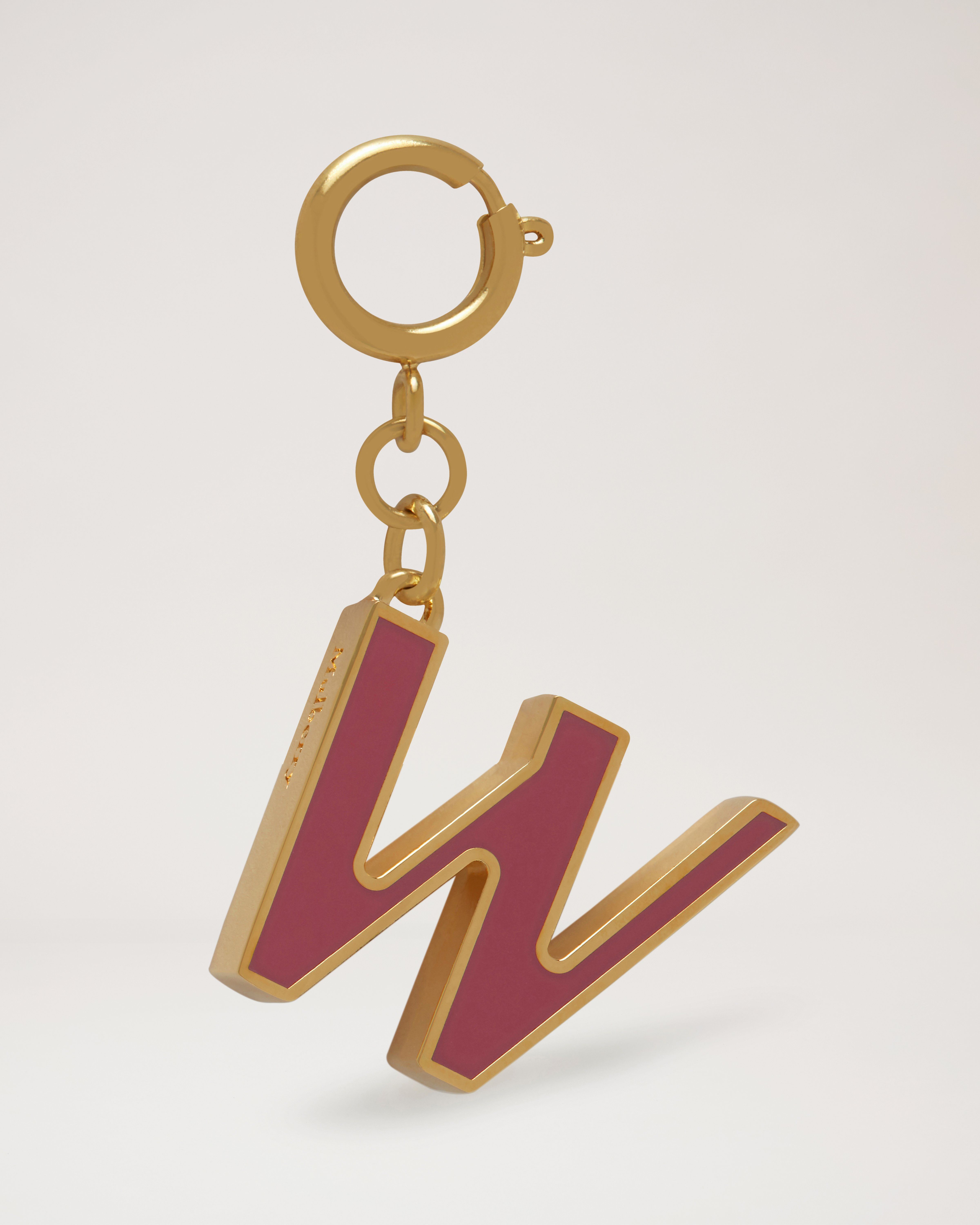 Enamel Keyring - W