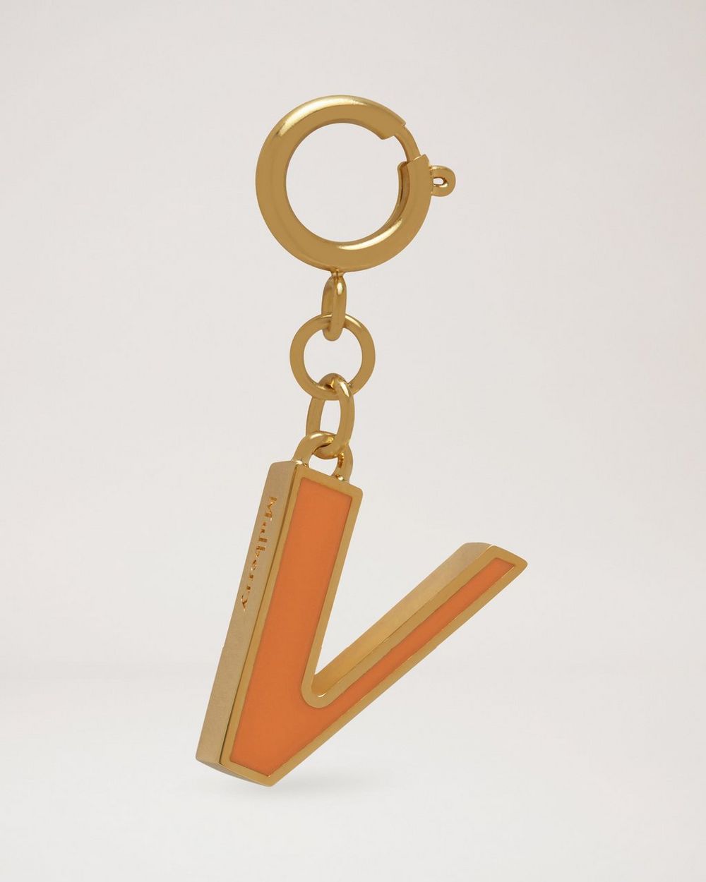 NEW Authentic LOUIS VUITTON Logo Orange Gift Tag w/ Note Card Envelope 