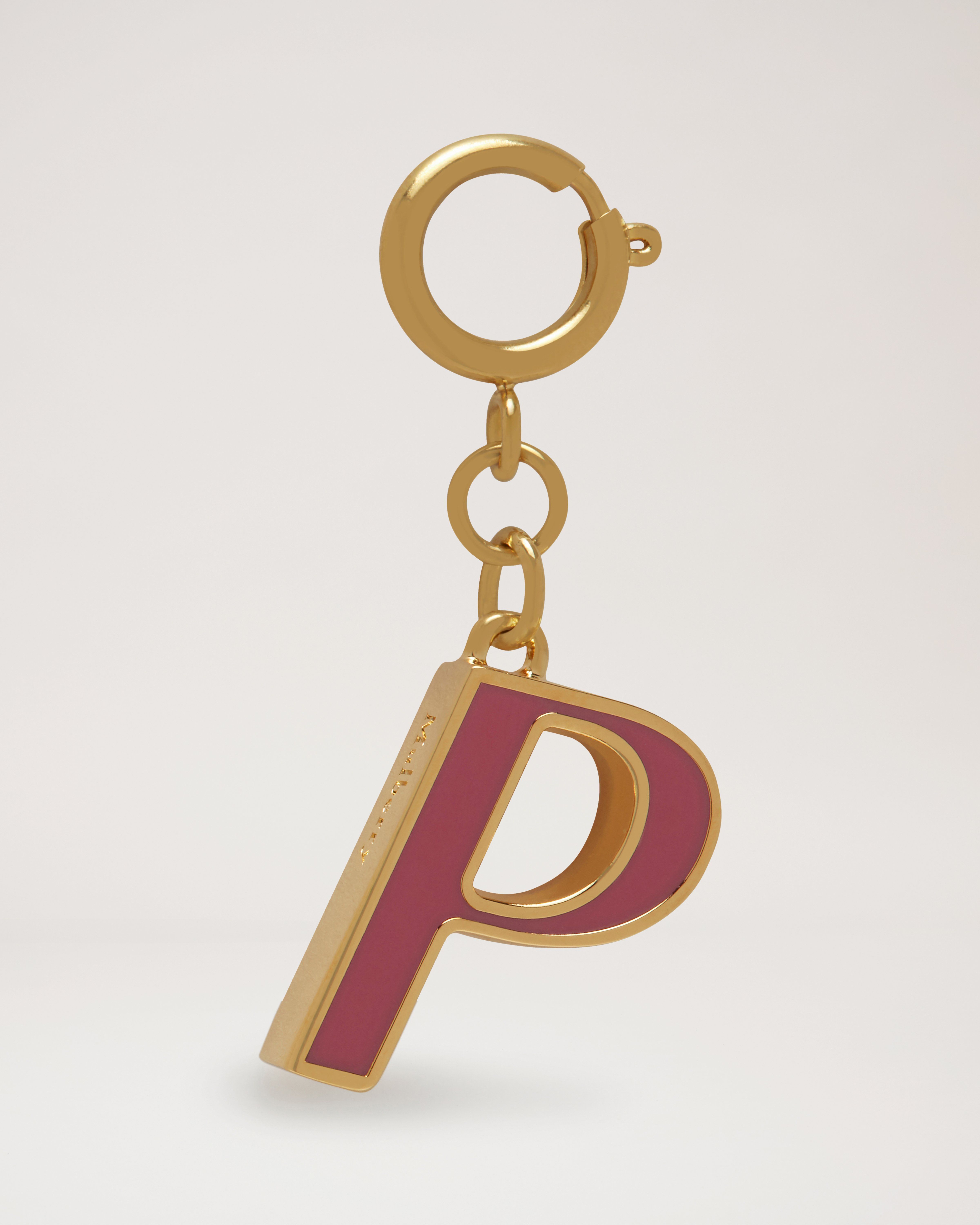 Enamel Keyring - P