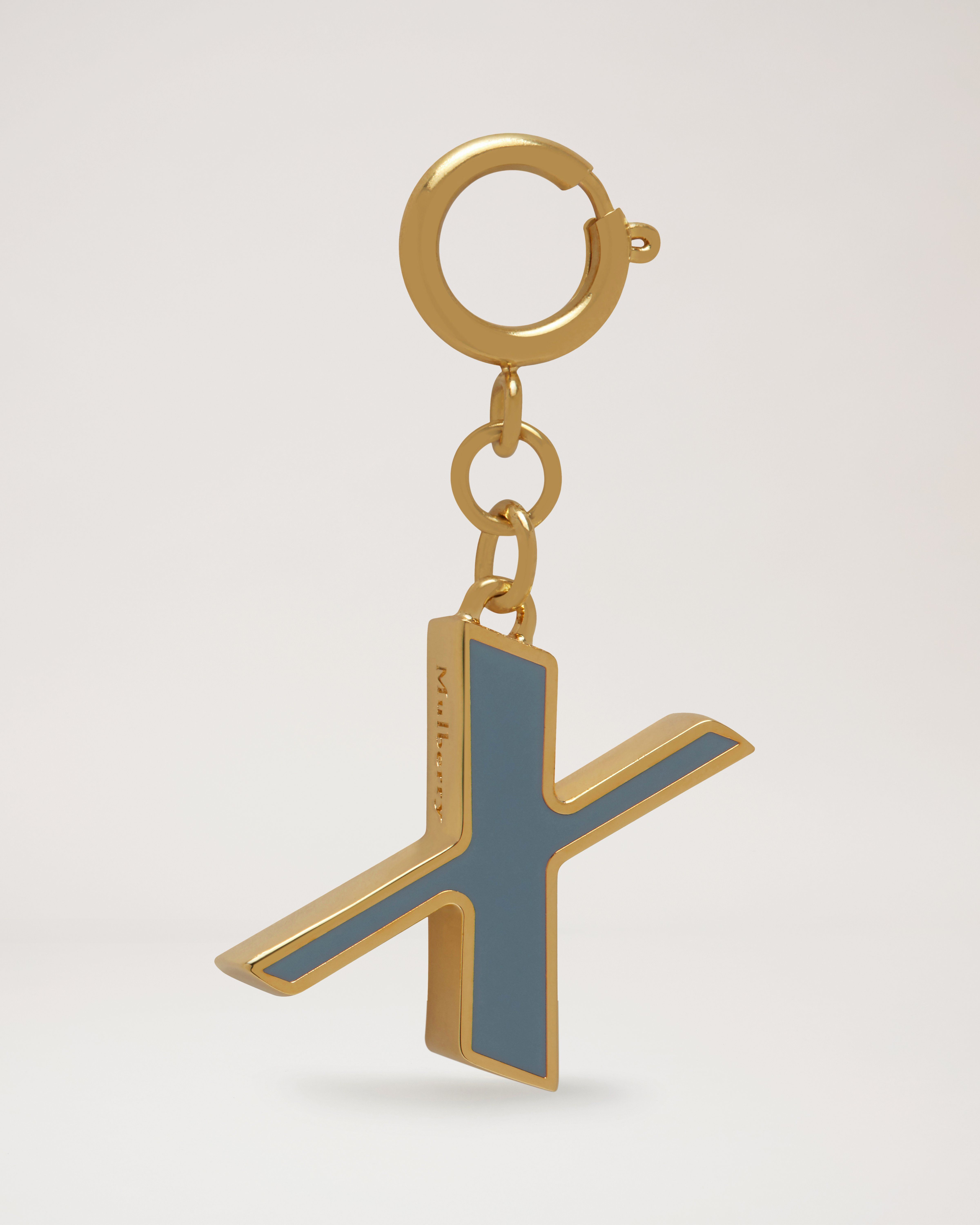 Enamel Keyring - X