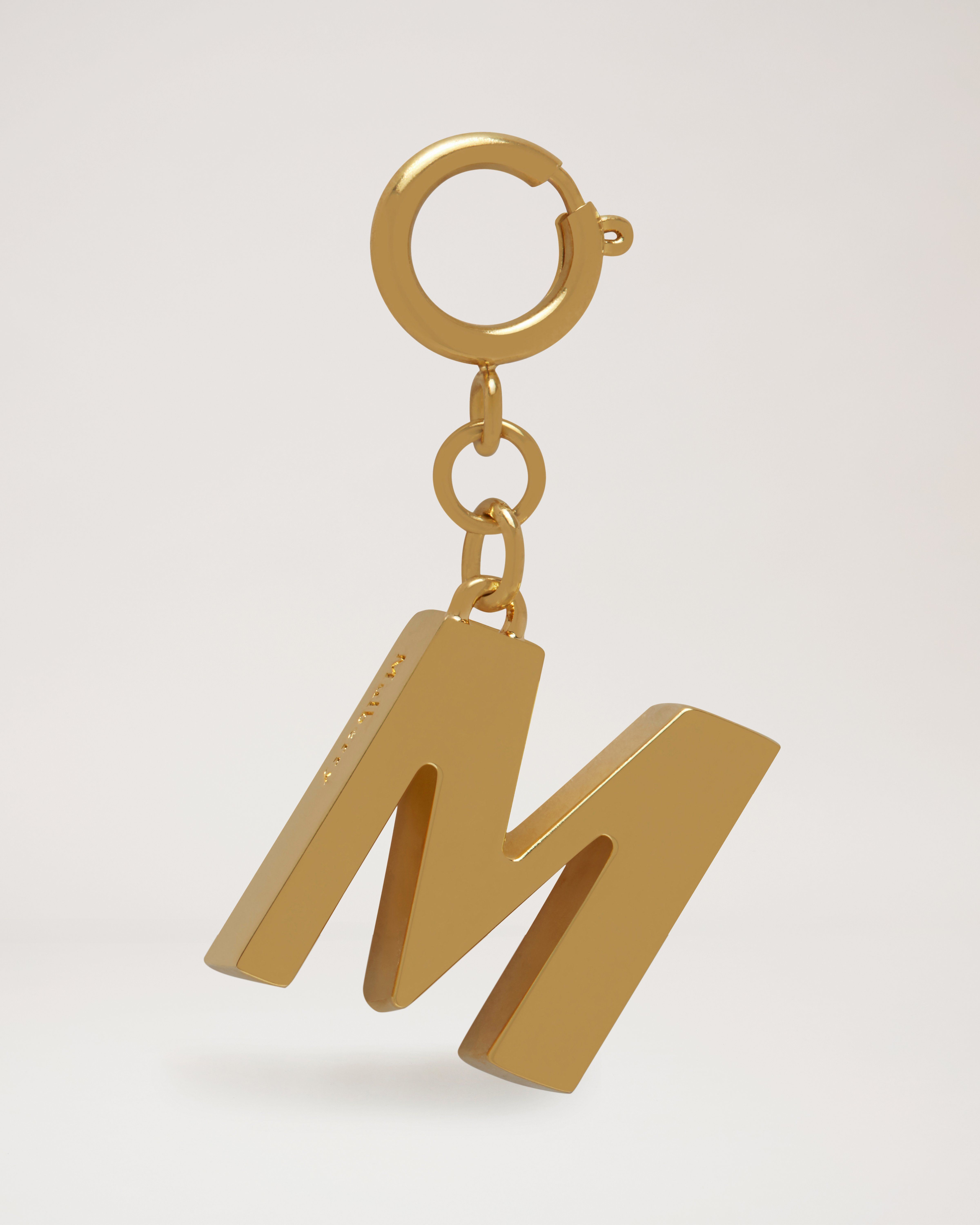 Letter deals m keyring