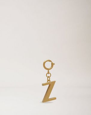 Alphabet Brass Keyring - Z