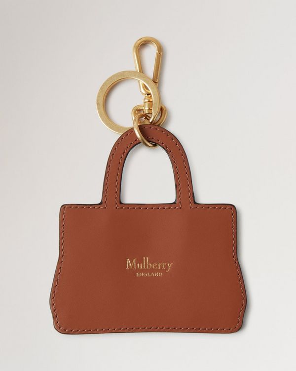 ベイズウォーター バッグ キーリング | ヴィンテージオーク フラットベジタブルレザー | Women | Mulberry