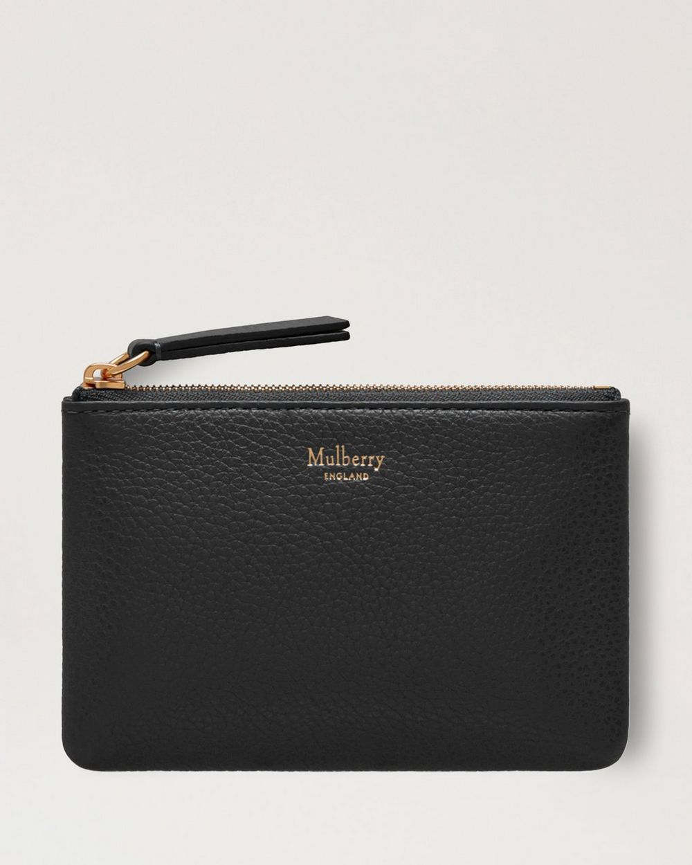 mulberry black small classic grain