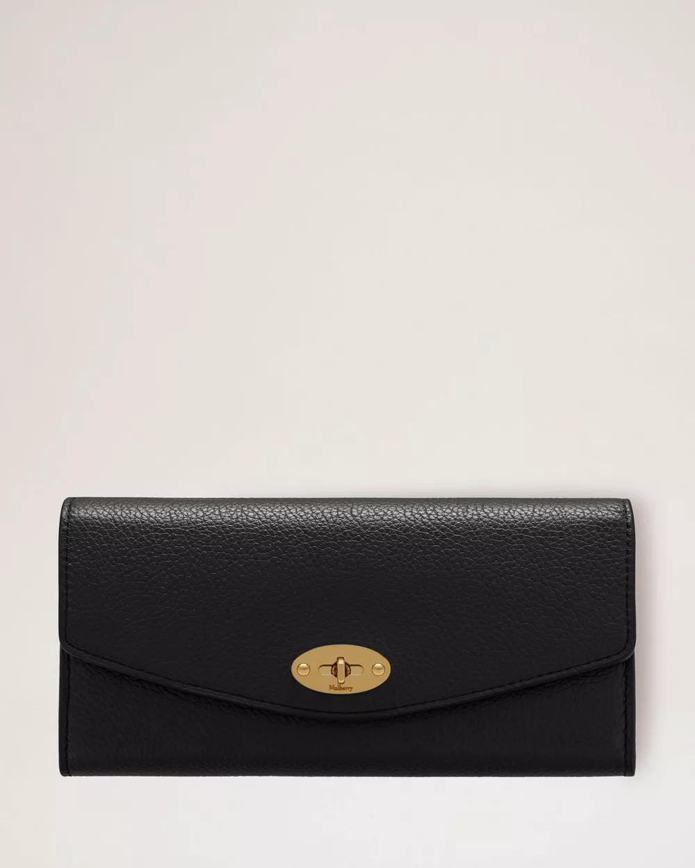 Darley Portemonnaie Leder Mit Klassischer Narbung In Schwarz Damen Mulberry