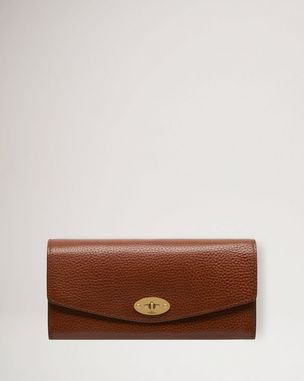 Card Wallet | Oak Small Classic Grain Leather | Family | Mulberry