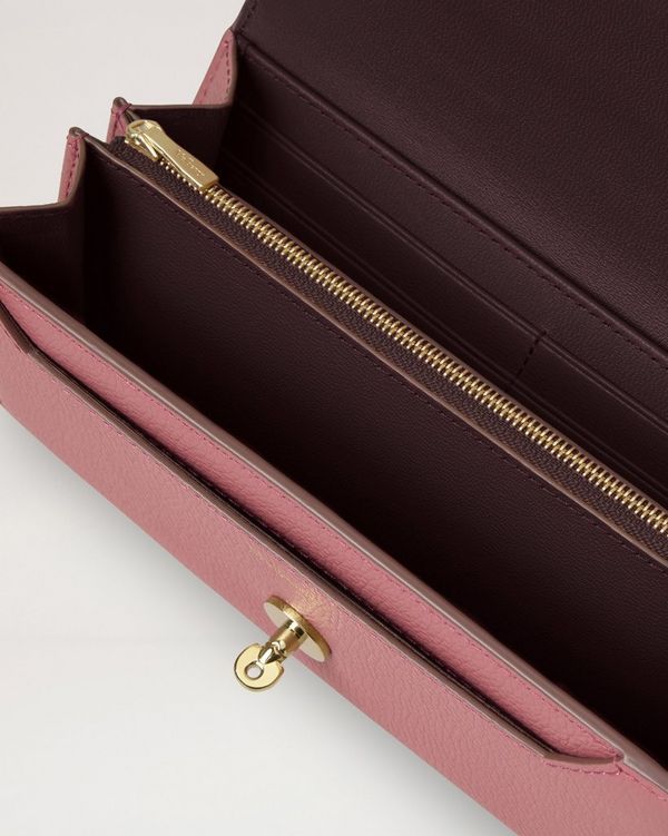 Mulberry | ダーリー ウォレット | ピンクスクランピー スモール