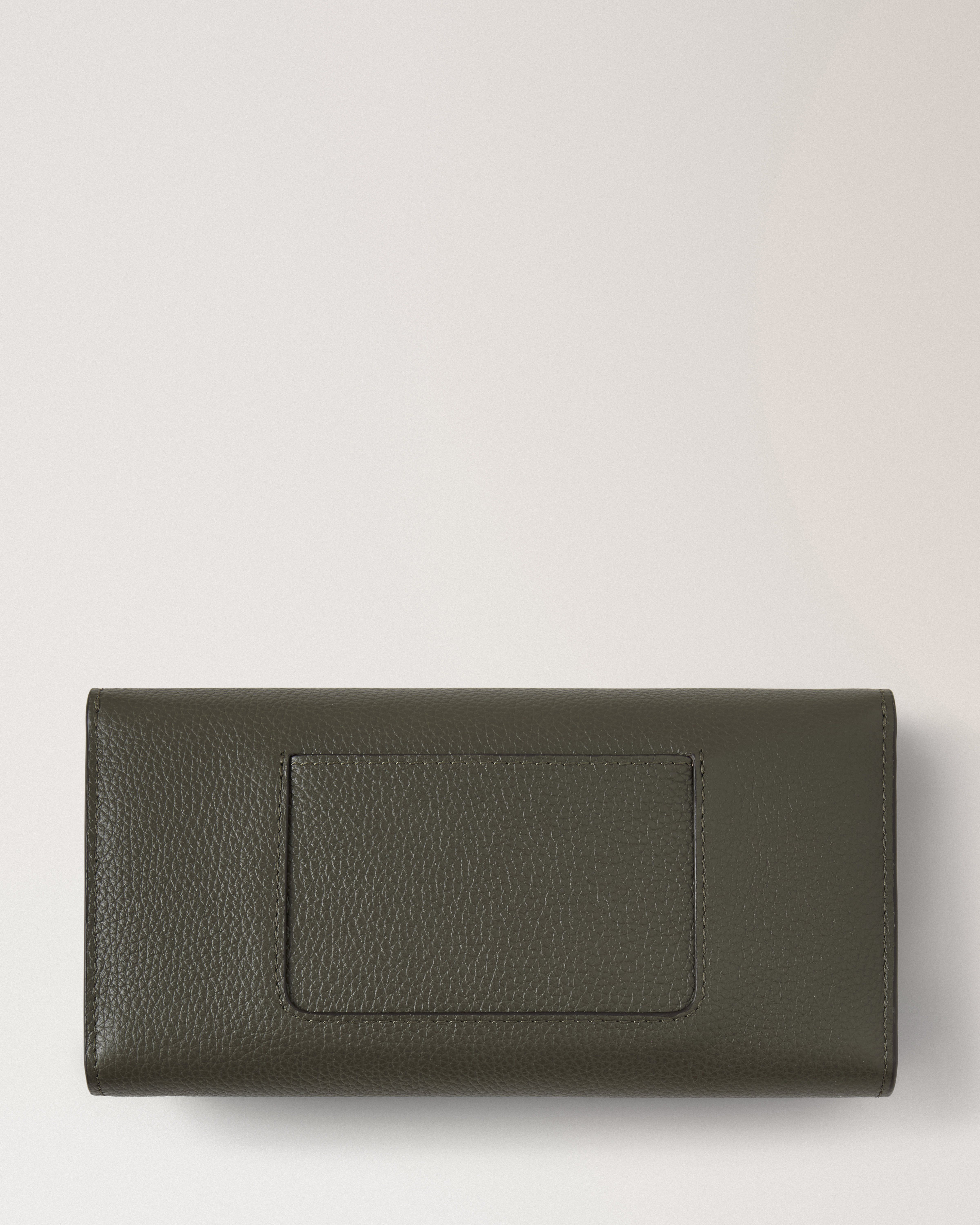 Mulberry | Darley Wallet | Juniper Green Small Classic Grain