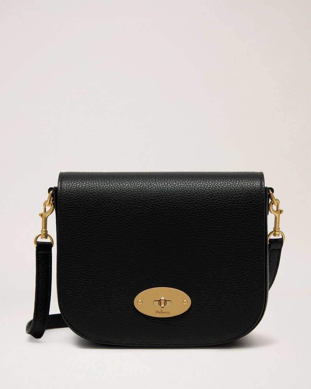 Darley Satchel | Black Small Classic | Mulberry