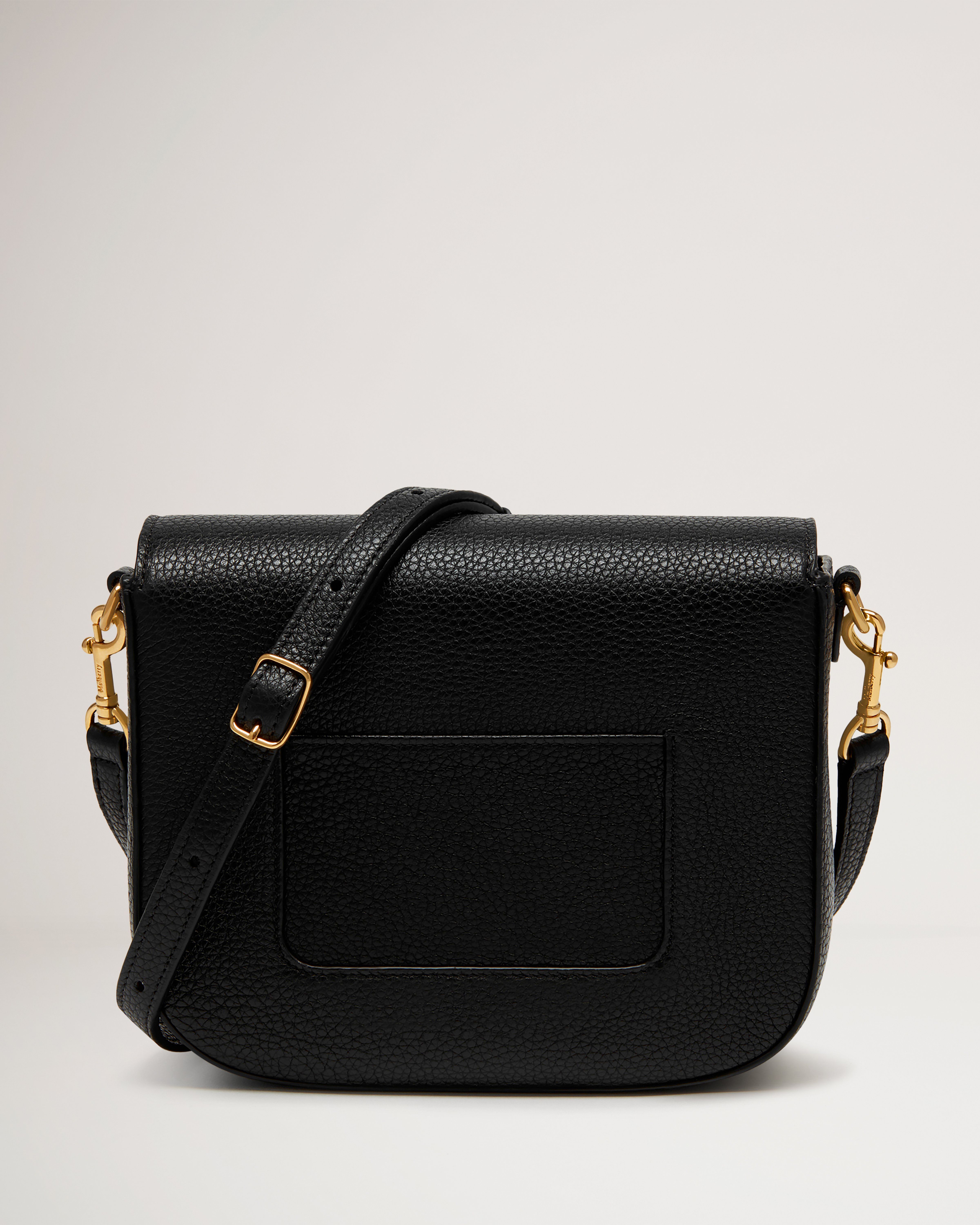 Small Darley Satchel Black Small Classic Grain Darley Mulberry