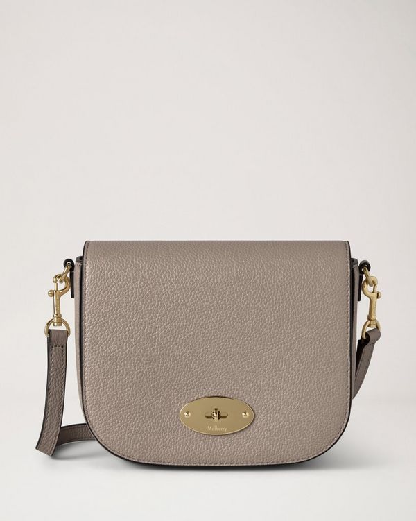 Mulberry | Small Darley Satchel | Cashmere Taupe Small Classic Grain