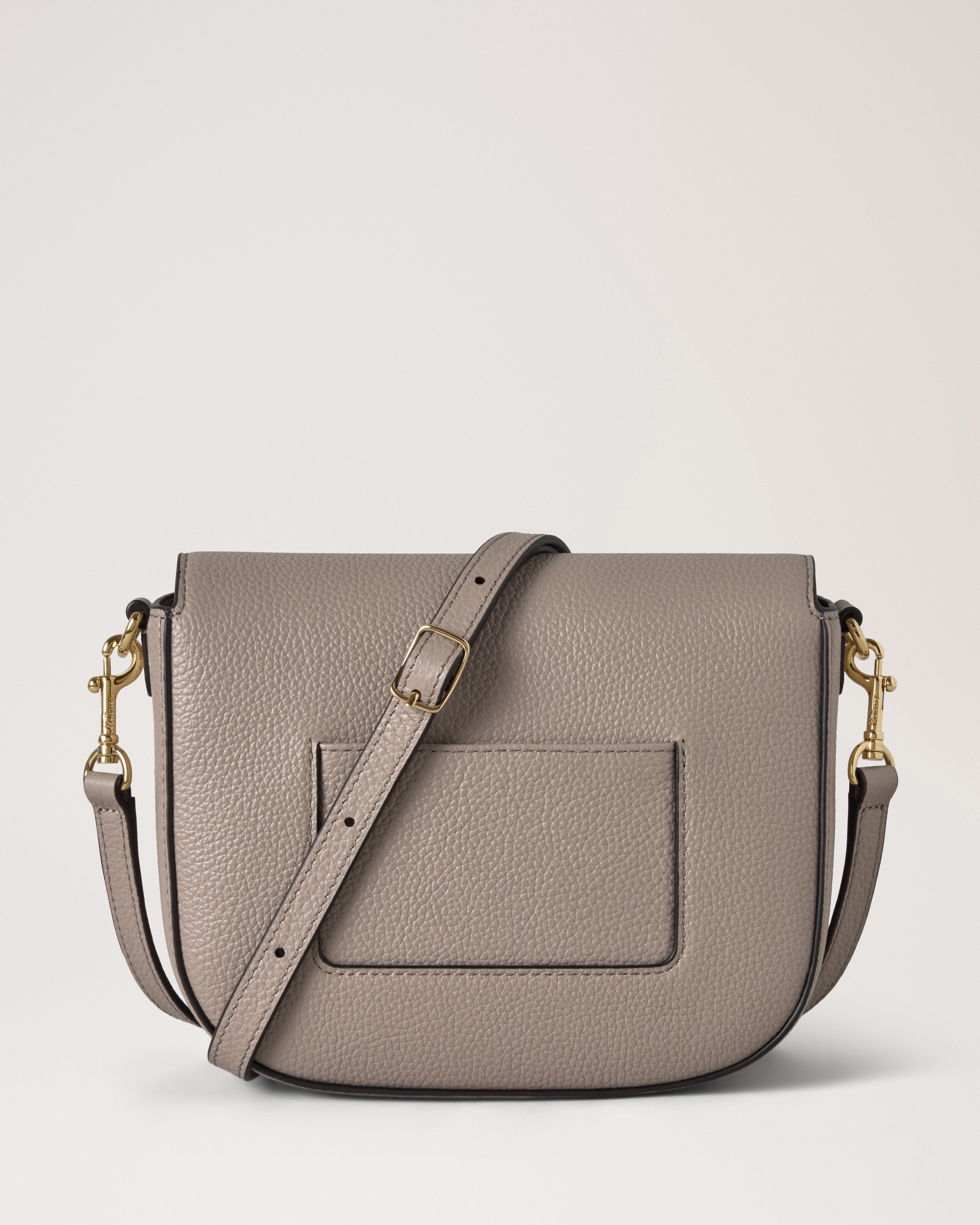 Mulberry | Small Darley Satchel | Cashmere Taupe Small Classic Grain