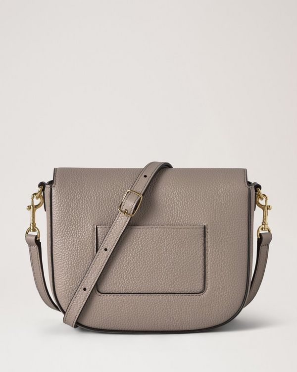 Mulberry | Small Darley Satchel | Cashmere Taupe Small Classic Grain