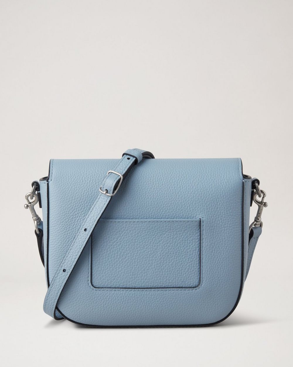 Louis Satchel bag - Navy Blue - Leather Crossbody, Messenger bag - Made in  France