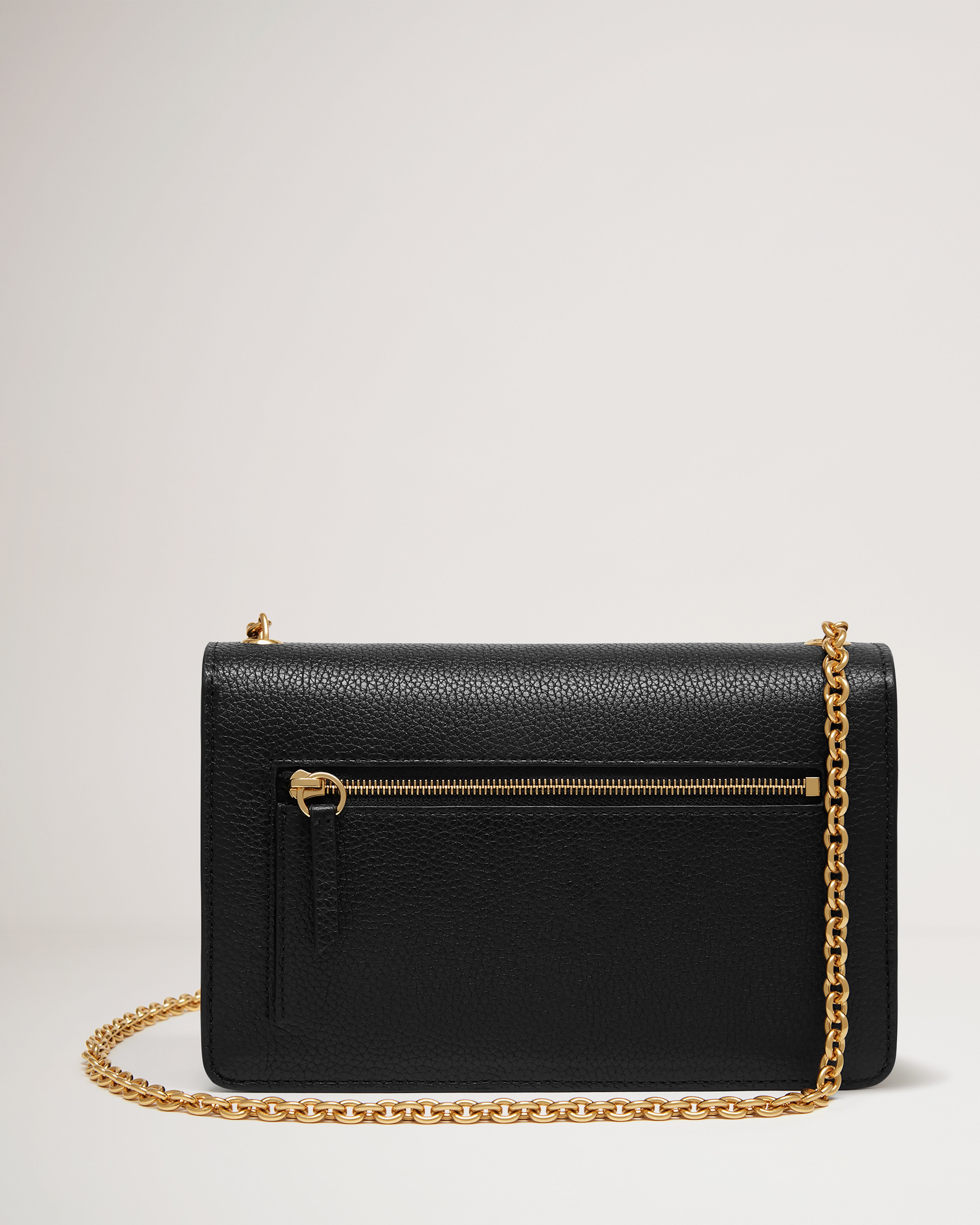 mulberry black chain bag