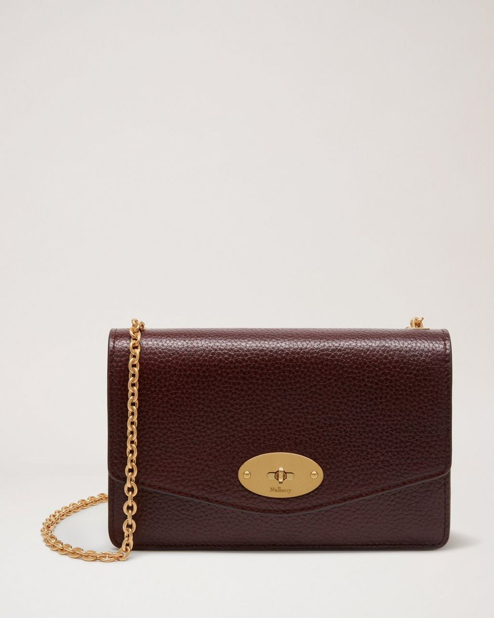 Small Darley | Oxblood Small Classic Grain | Women | Mulberry