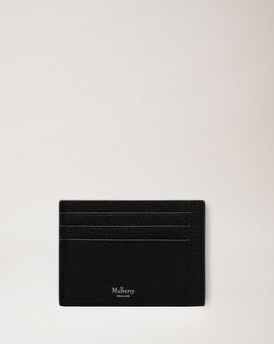 財布・小物その他 Mulberry Wallet on chain 'Wool Mulberry Folded Multi Card Wallet Black / Gold Grained