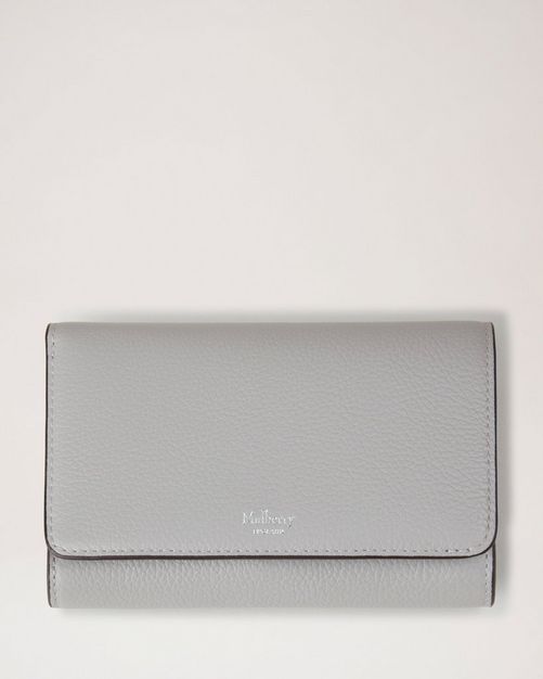 スモール コンチネンタル フレンチパース | ブラック スモール クラシック グレインレザー | Women | Mulberry