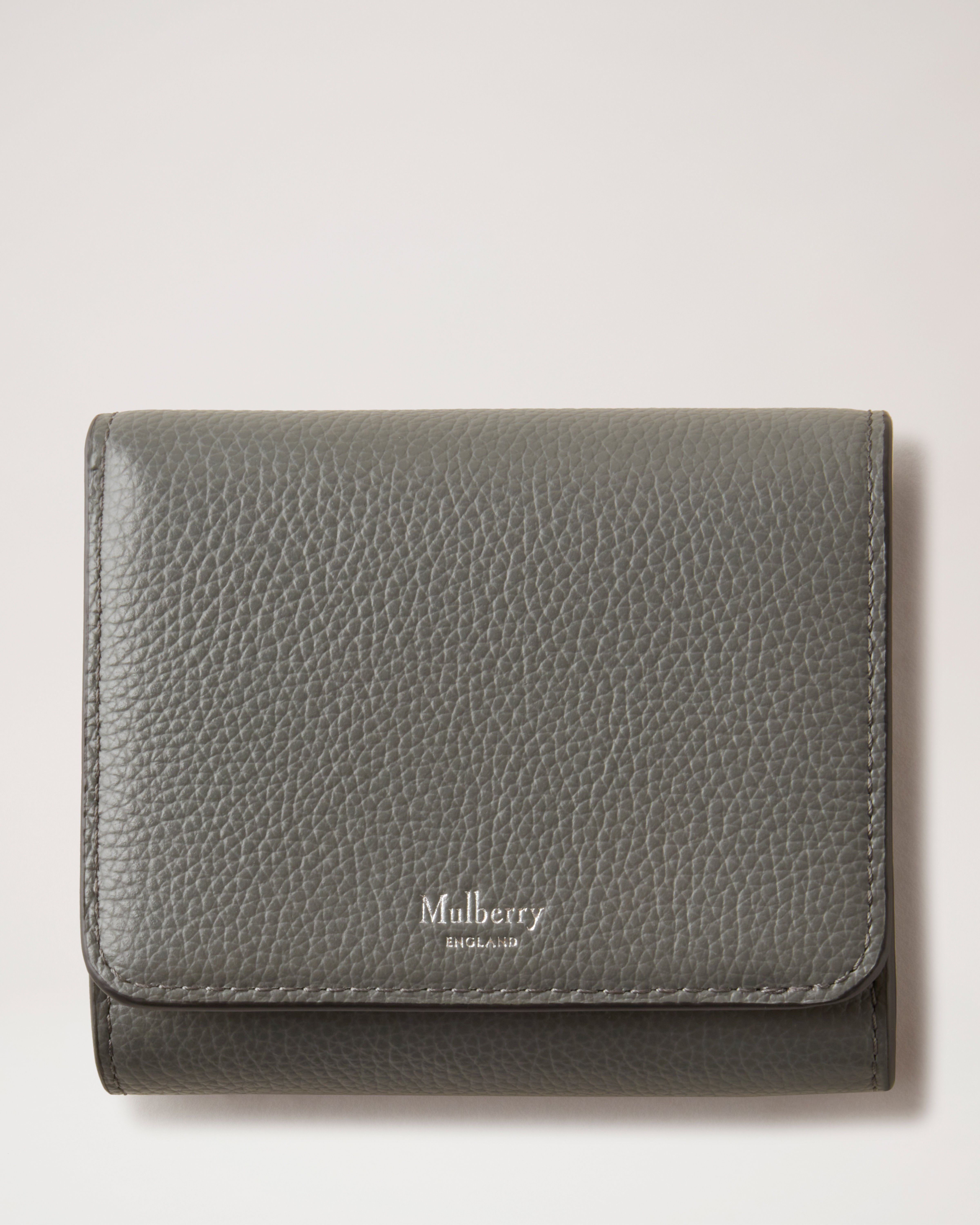 Mulberry Leather Compact Wallet - Black Wallets, Accessories - MUL37536 |  The RealReal