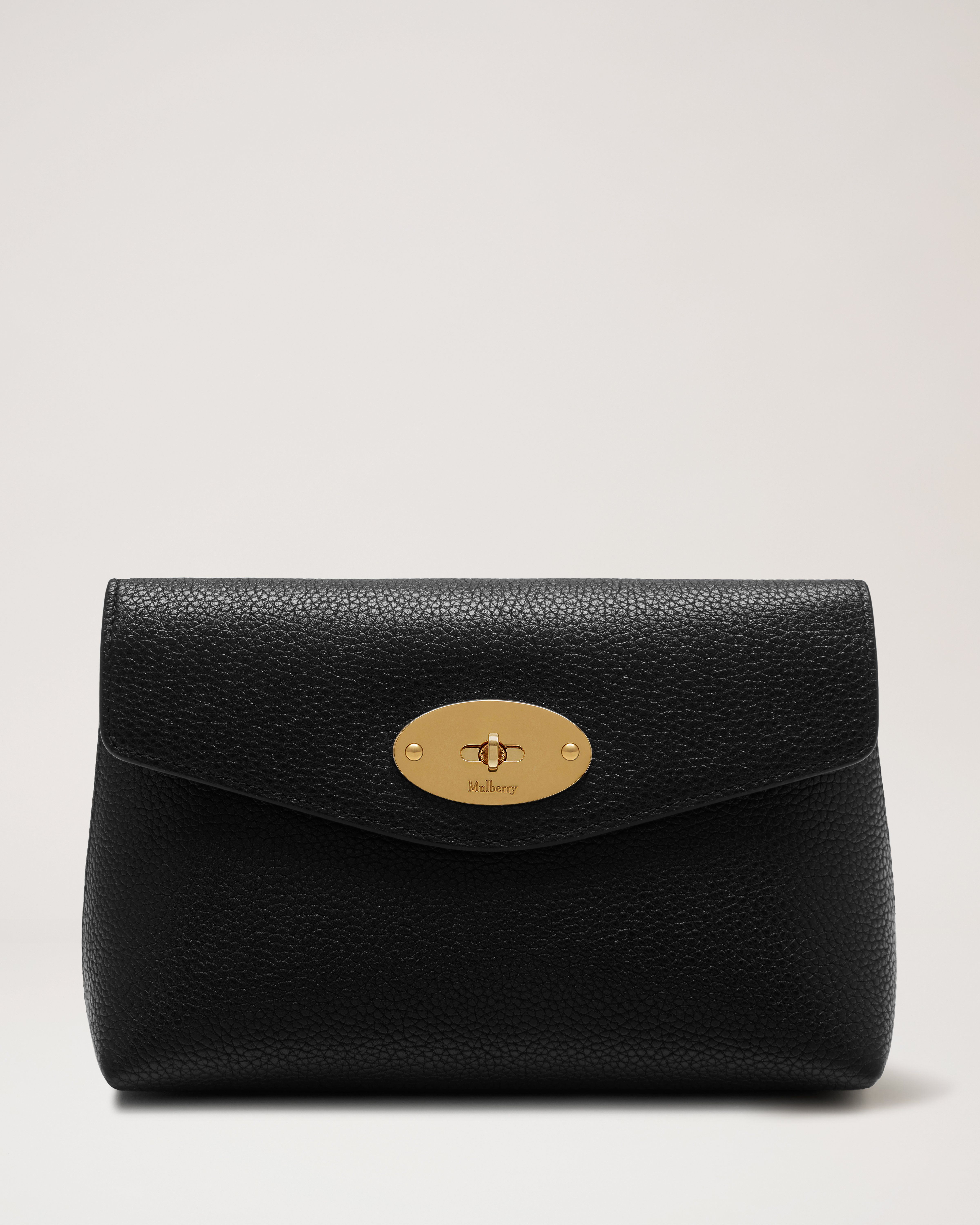 Black cosmetic shop bag