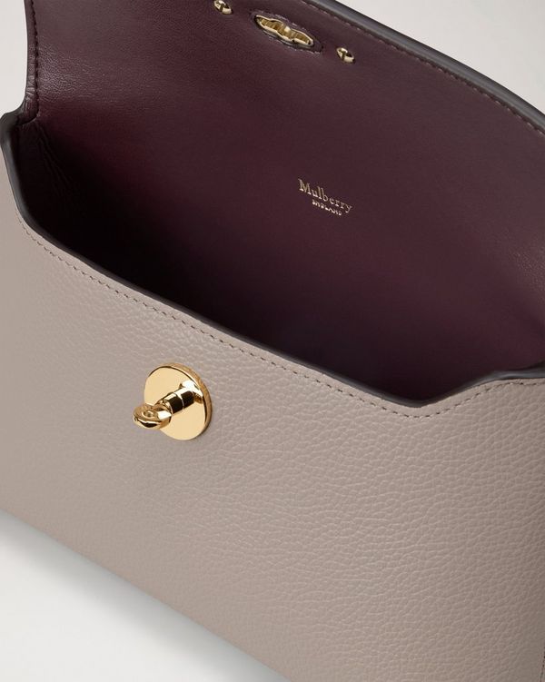 Mulberry | Darley Cosmetic Pouch | Cashmere Taupe Small Classic Grain