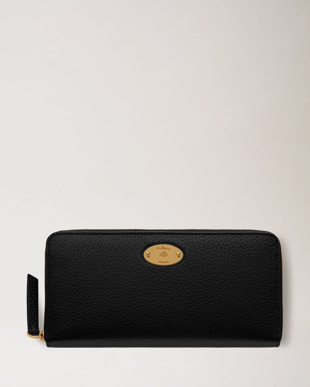 mulberry black small classic grain