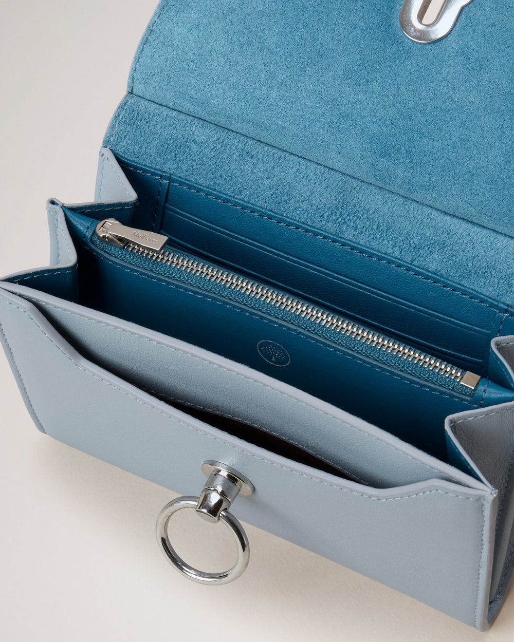 Amberley Medium Wallet Cloud Silky Calf Women Mulberry