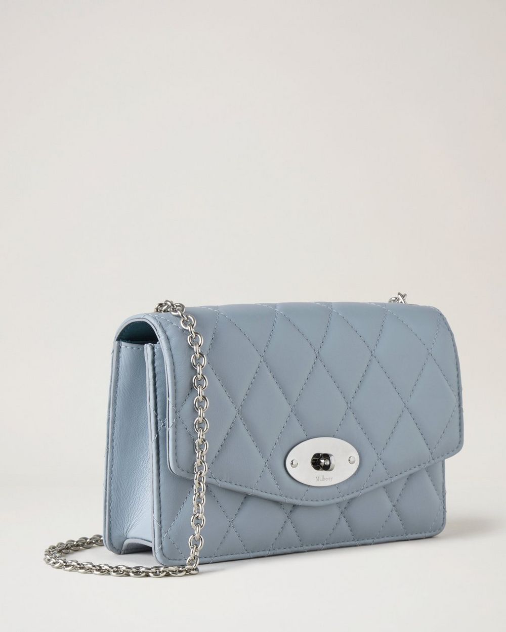 Delegeret Mary Stille Small Darley | Cloud Quilted Shiny Calf | Women | Mulberry
