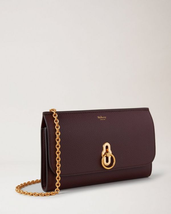 Amberley Clutch | Oxblood Small Classic Grain | Women | Mulberry