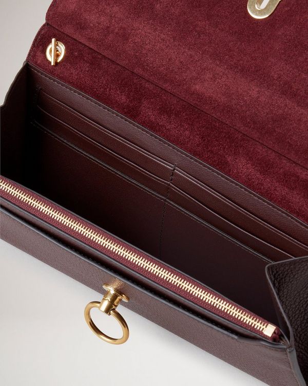 Amberley Clutch | Oxblood Small Classic Grain | Women | Mulberry