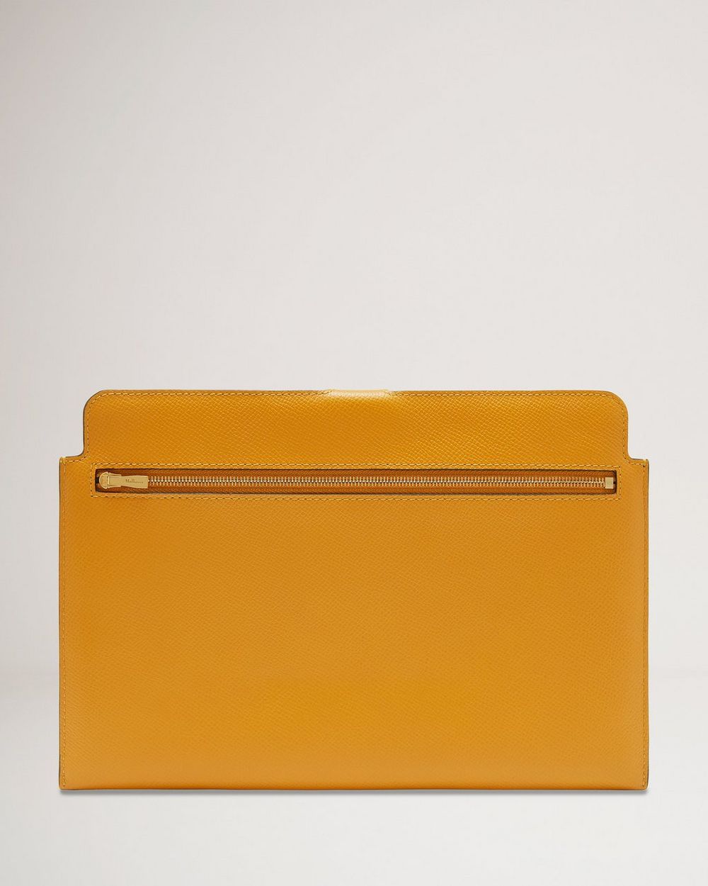 Press Stud Tech Pouch Deep Amber Small Printed Grain Women Mulberry