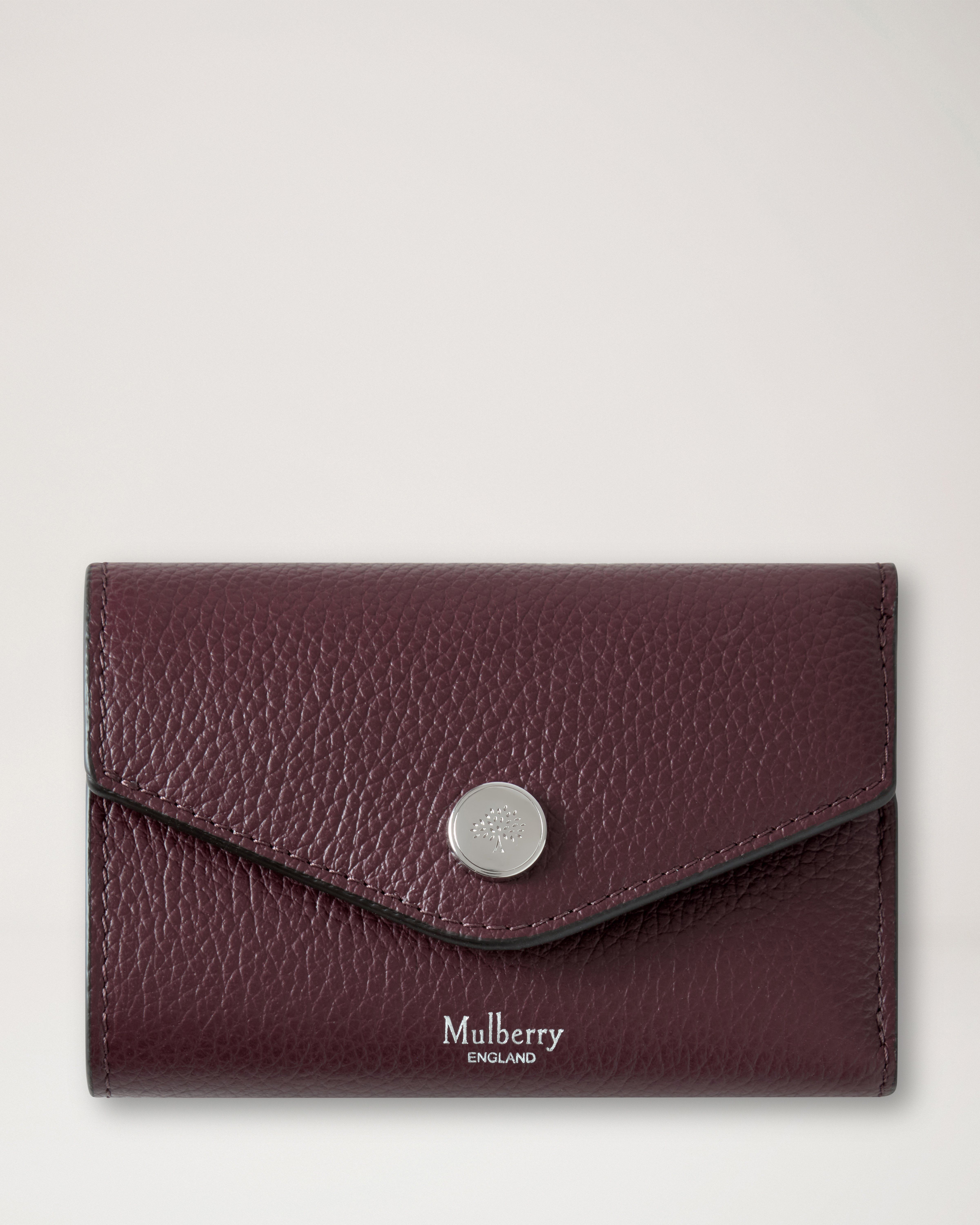 Mulberry フォールデッドプレススタッズ マルチカード ウォレットミニ財布 Mulberry | フォールデッド プレススタッズ マルチカード