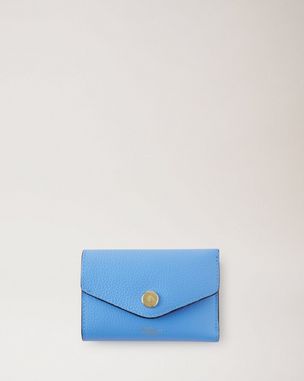 Folded Multi-Card Wallet | Mulberry Green Small Classic Grain | Women ...