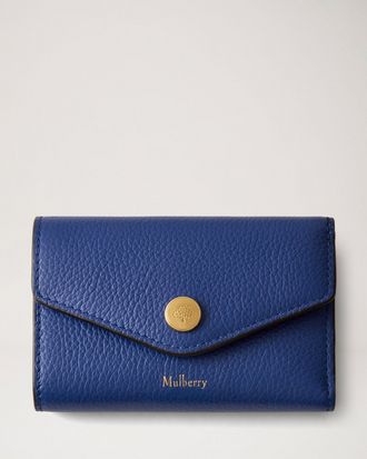 Mulberry | Folded Multi-Card Wallet | Mulberry Green Small Classic