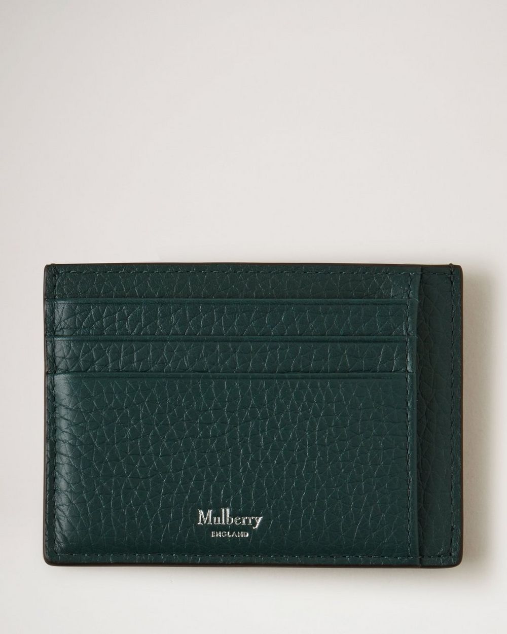 Card Holder Mulberry Green Heavy Grain Men Mulberry