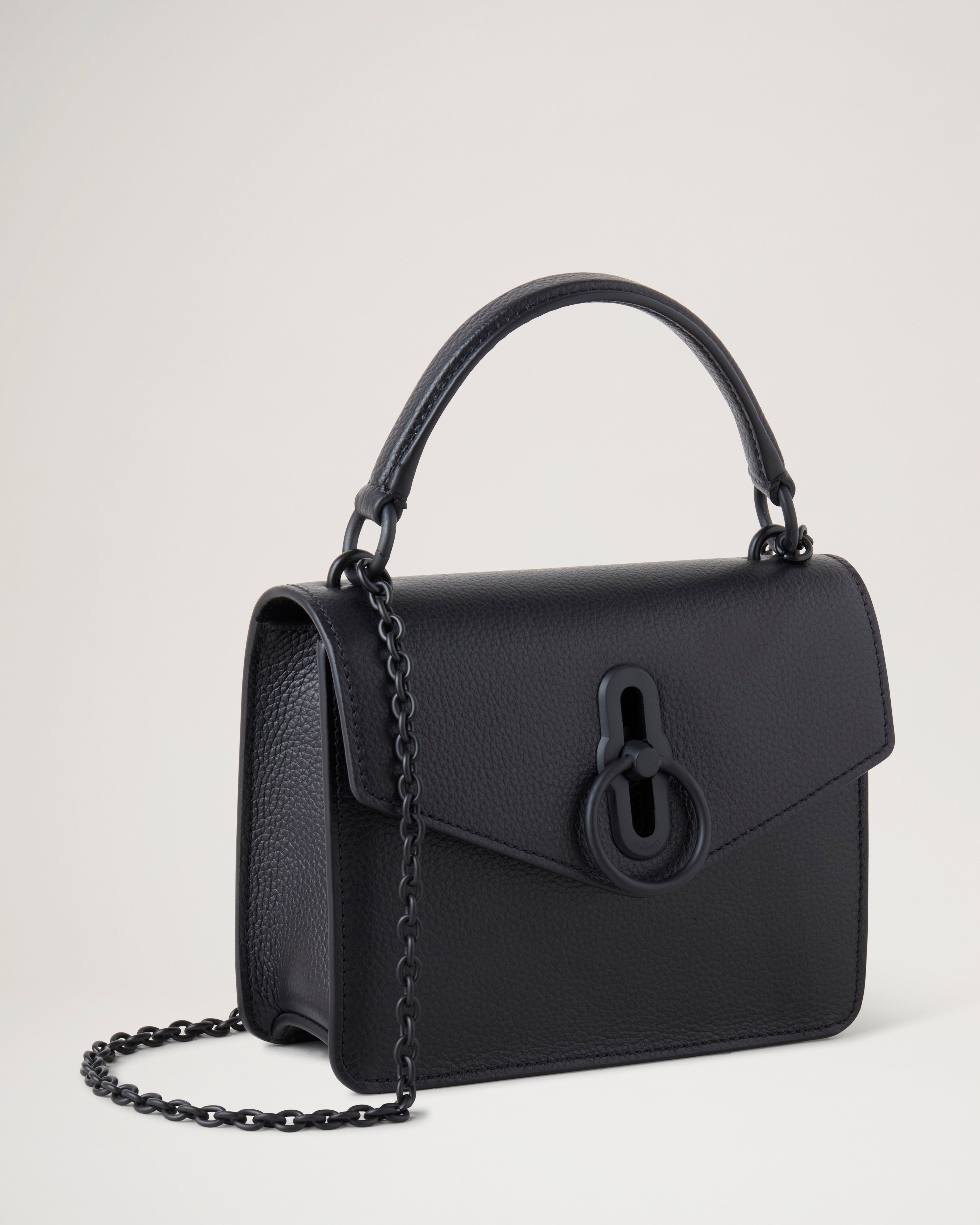 Small amberley satchel black sale