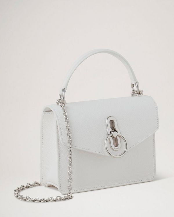 Small Amberley Crossbody White Small Classic Grain Amberley