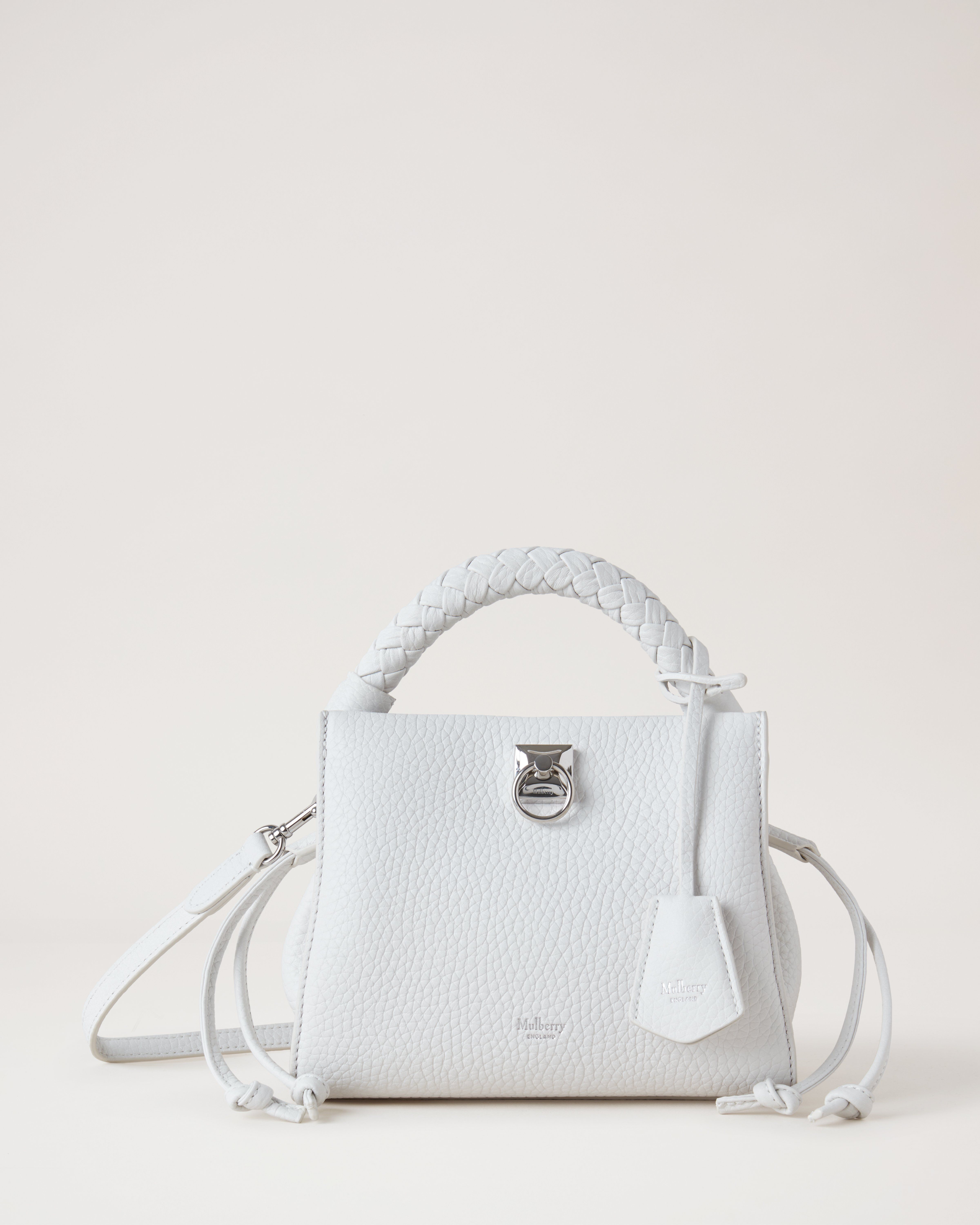 Mulberry Small Iris Heavy Grain Tote Bag