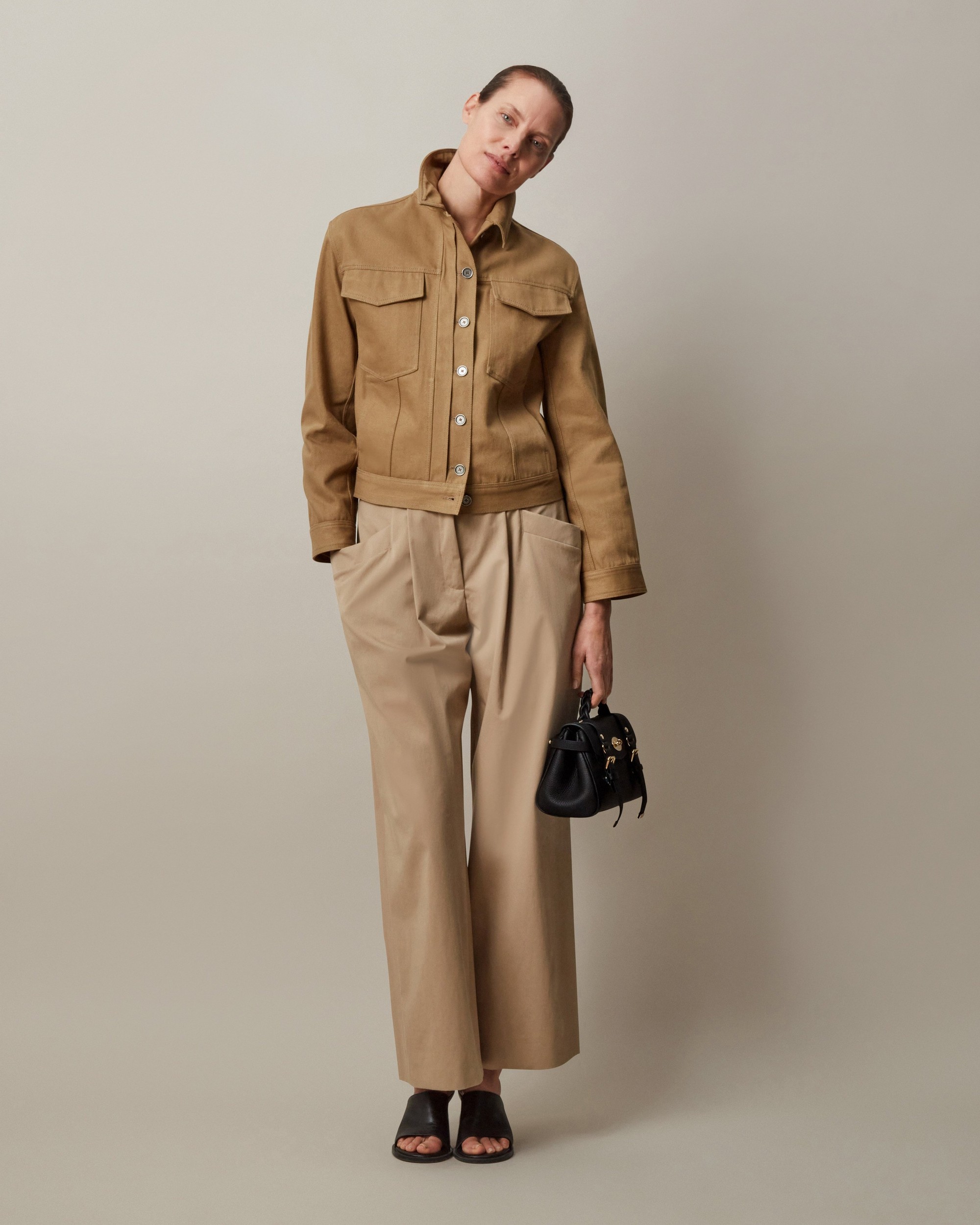 Mulberry | ミニ アレクサ | ブラック ヘビー グレイン レザー Mulberry | ミニ アレクサ | ブラック ヘビー グレイン レザー