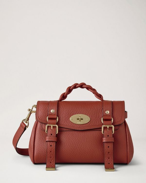 Mulberry | Mini Alexa | Rust Heavy Grain | Family