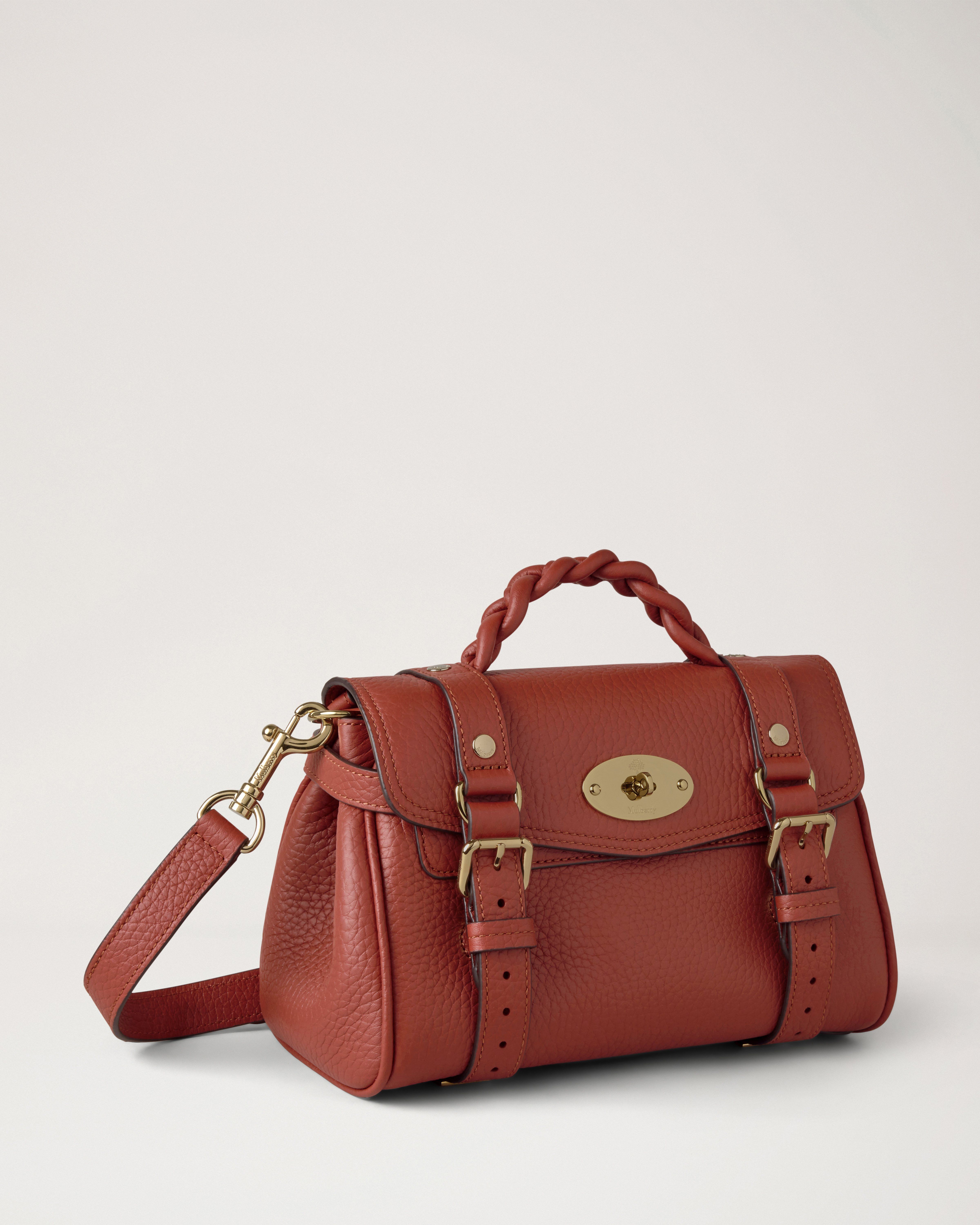 Mulberry | Mini Alexa | Rust Heavy Grain | Family