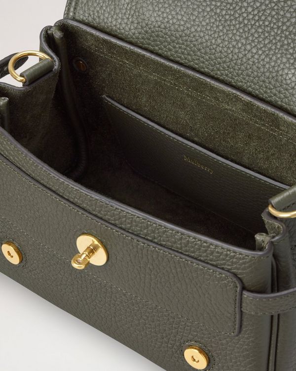 Mulberry | Mini Alexa | Juniper Green Heavy Grain | Women