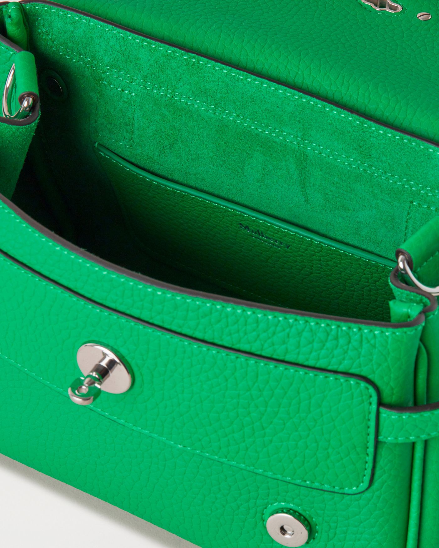 Mini Alexa | Lawn Green Heavy Grain | Women | Mulberry