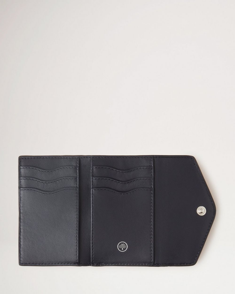 Folded MultiCard Wallet Lancaster Red Heavy Grain Women Mulberry