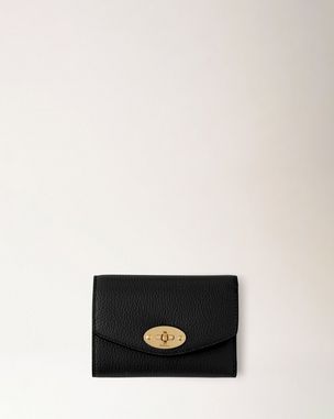 Darley Wallet | Black Small Classic Grain | Women | Mulberry