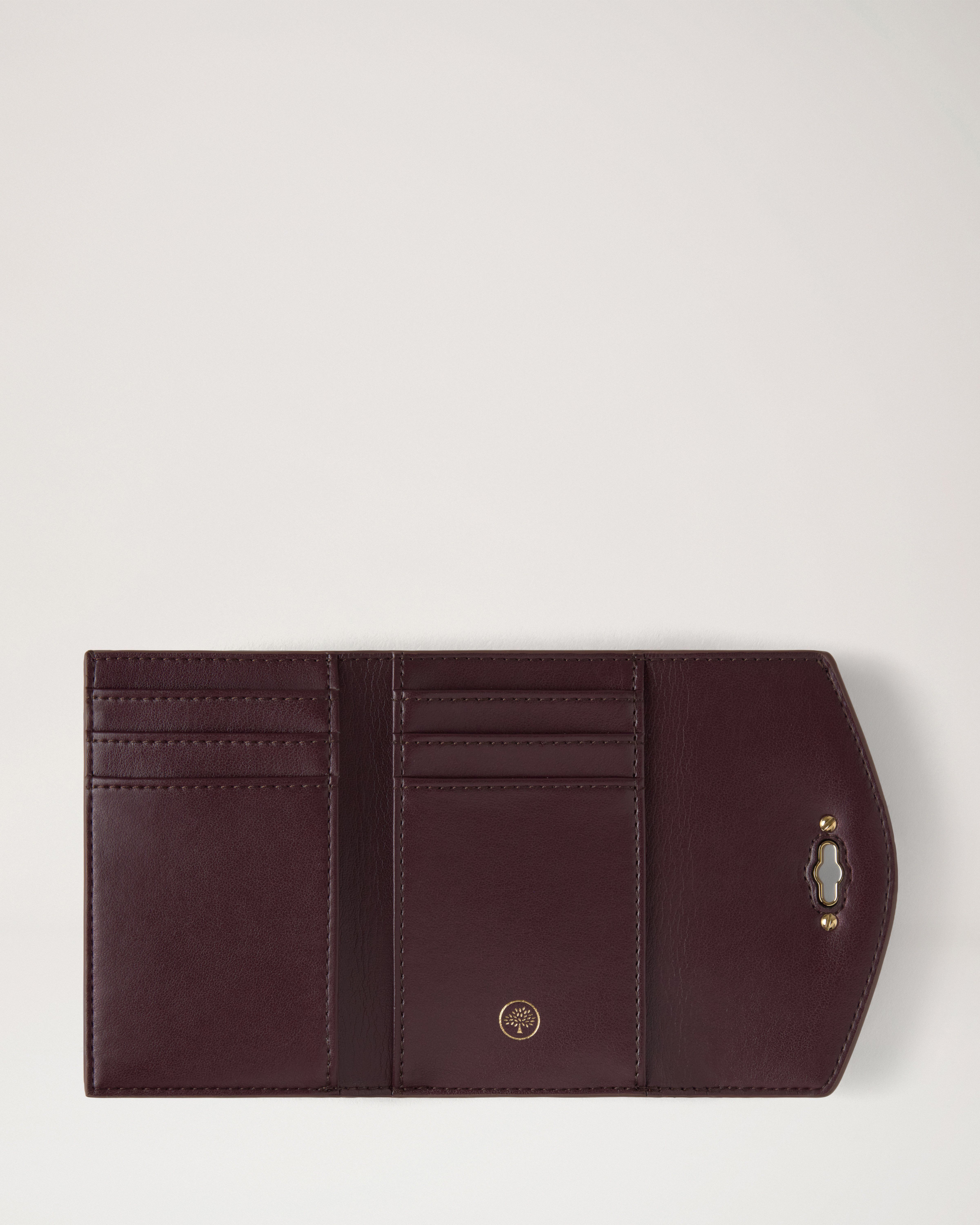 MULBERRY　ターンロック　折り財布　マルチカード　ダーリー　ピンクベージュ Mulberry | ダーリー フォールデッド マルチカード ウォレット