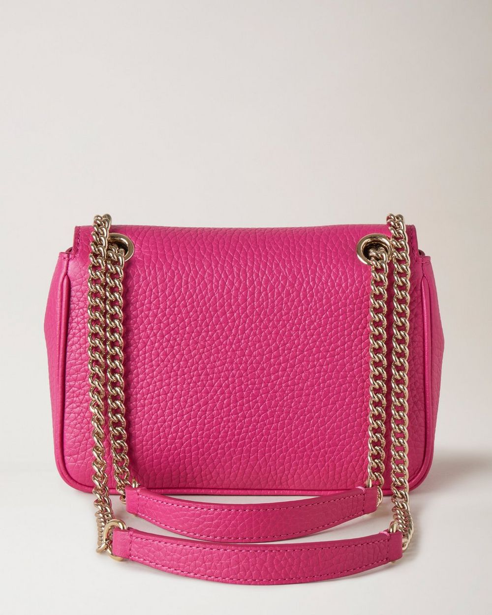 Mini Darley Shoulder Bag Mulberry Pink Heavy Grain Women Mulberry